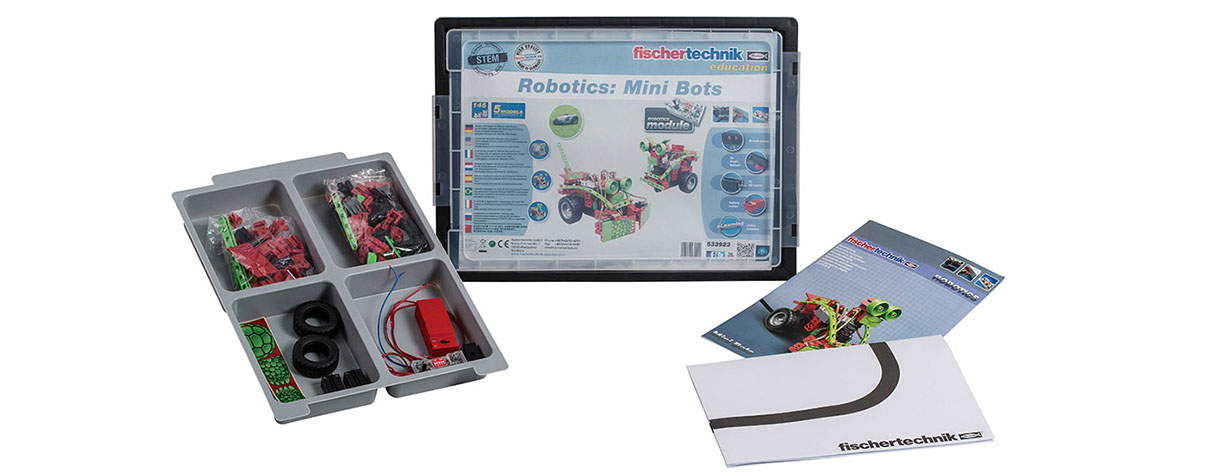 fischertechnik Robotics Mini Bots Inhalt
