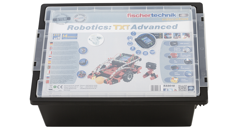 fischertechnik Robotics Advanced Box geschlossen