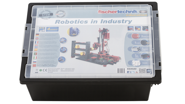 fischertechnik Robotics in Industry Box geschlossen