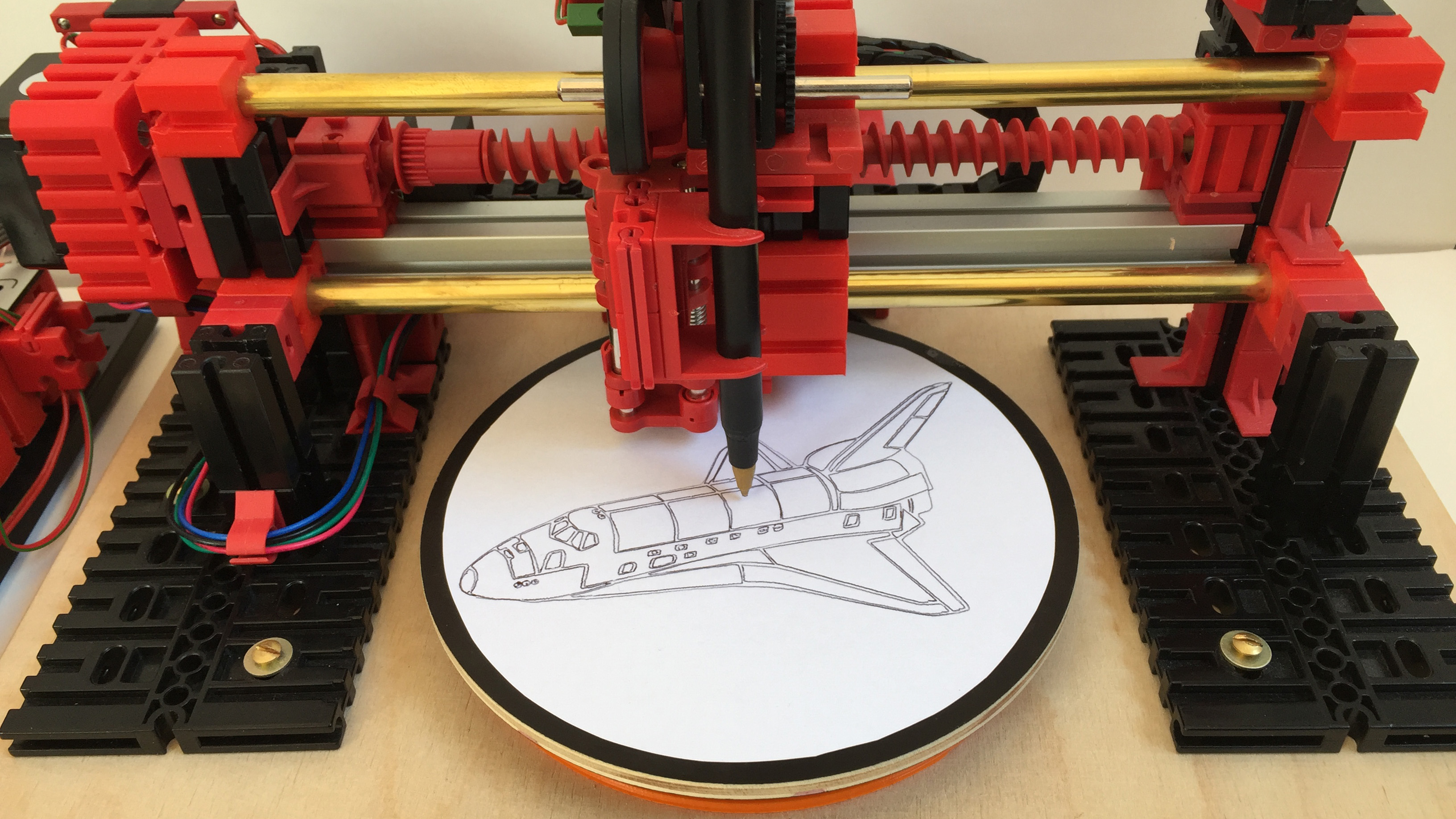 Polarkoordinaten Plotter - fischertechnik